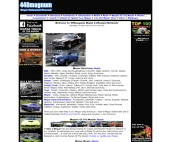 440Magnum-Network.com(440magnum Mopar Enthusiast Network) Screenshot