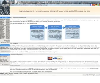44Mobile.net(A-Z termination) Screenshot