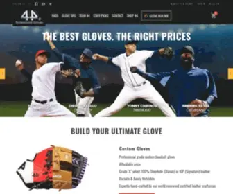 44Progloves.com(44 Pro Gloves) Screenshot