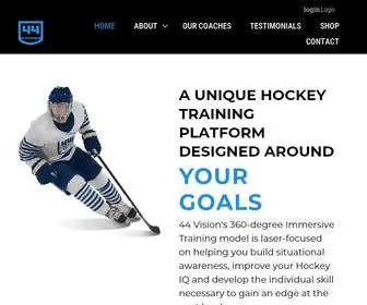 44Visionhockey.com(44 Vision Hockey) Screenshot