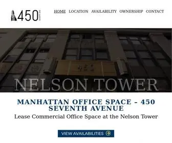 450Seventhave.com(Manhattan Office Space) Screenshot