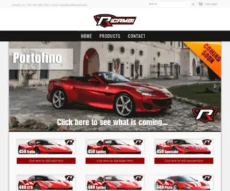 458Parts.com(458 Parts) Screenshot