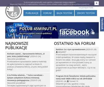 45Minut.pl(Nauczyciel) Screenshot