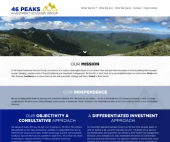 46Peaks.com(46 Peaks LLC) Screenshot