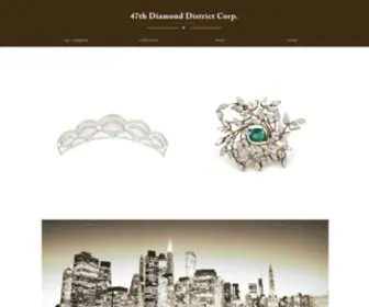 47DDC.com(47th Diamond District Corp) Screenshot