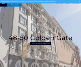 48Goldengate.com(50 Golden Gate Ave) Screenshot