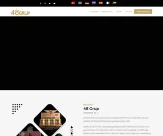 48Grup.com(BizBite corporate business template or agency and marketing template) Screenshot