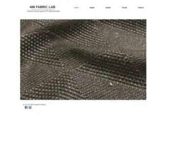 496Fabric.com(Jacquard Denim Fabric) Screenshot