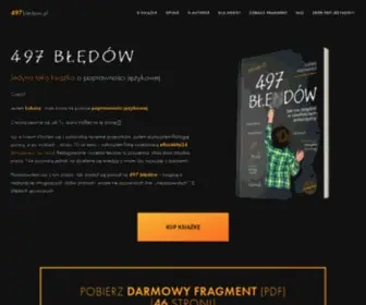 497Bledow.pl(Błędów) Screenshot