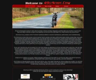49CCscoot.com(49cc Scooter Forum And Scooter Info) Screenshot