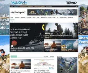 4Actionsport.it(Home Page) Screenshot