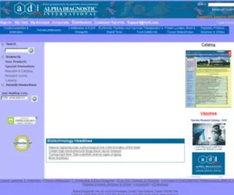 4Adi.com(Alpha Diagnostic Intl) Screenshot