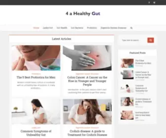 4Ahealthygut.com(4 A Healthy Gut) Screenshot