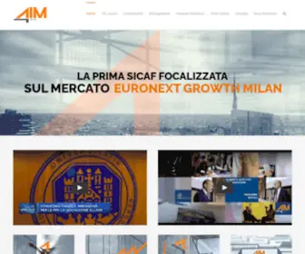 4Aim.it(La prima Investing Company focalizzata sul mercato AIM Italia) Screenshot