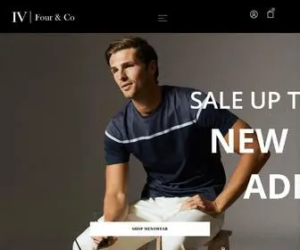 4AndcoStore.com(Four & Co) Screenshot