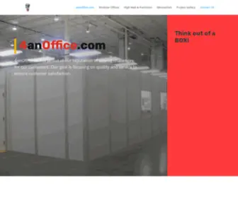 4Anoffice.com(Modular Office Solutions) Screenshot