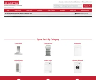 4Ariston.co.uk(Ariston Spares) Screenshot