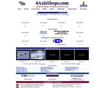 4Axisshops.com(4 Axis Shops) Screenshot