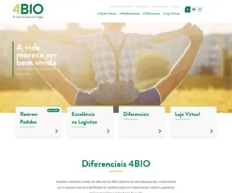 4Bio.com.br(4BIO Medicamentos Especiais) Screenshot