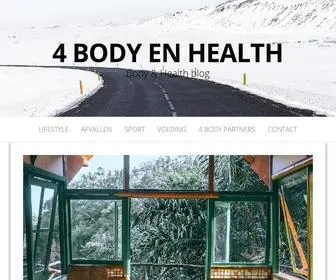 4Bodyenhealth.nl(Body & Health blog) Screenshot