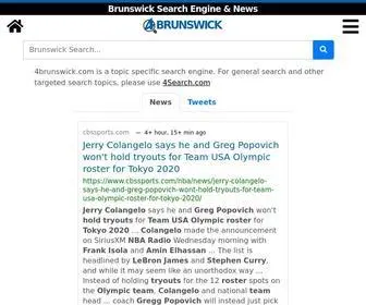 4Brunswick.com(Brunswick Search Engine & News) Screenshot