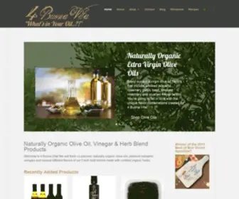 4Buonavita.com(4 Buona Vita's Natural Organic Flavored Olive Oils & Vinegars) Screenshot