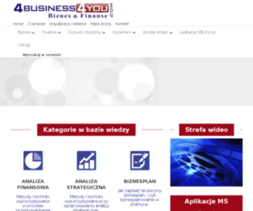4Business4You.com(Biznes & Finanse bez tajemnic) Screenshot