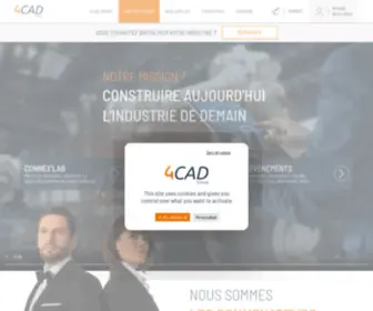 4Cad.fr(4CAD Group) Screenshot