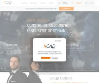 4Cadgroup.com(4CAD Group) Screenshot