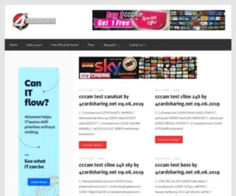 4Cardsharing.com(Best CCcam Clines in Europe) Screenshot