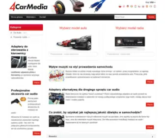 4Carmedia.com(Elementy i akcesoria car audio) Screenshot