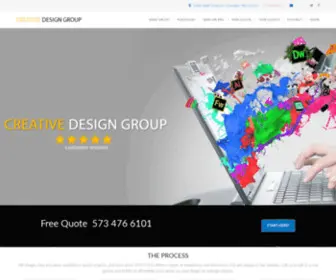4CDG.com(Website design company) Screenshot