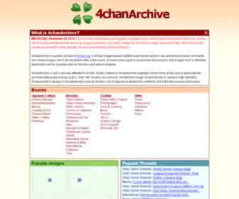4Chanarchive.net(4Chanarchive) Screenshot