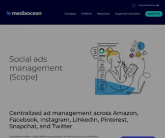 4Cinsights.com(Social ads management (Scope)) Screenshot