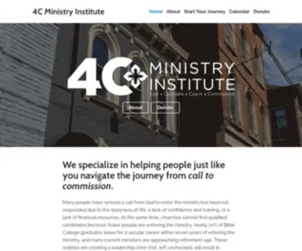 4Cministry.org(4C Ministry Institute) Screenshot