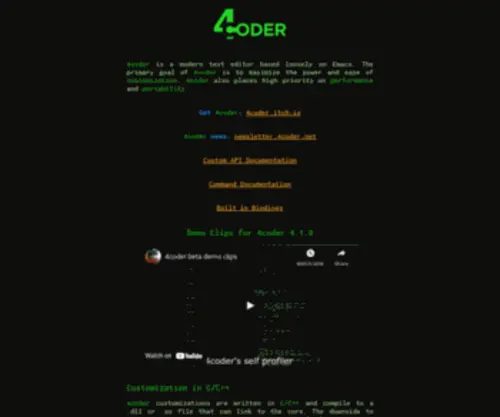 4Coder.net(4Coder) Screenshot