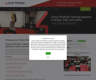 4Corefitness.uk(Group PT Workouts & HIIT) Screenshot