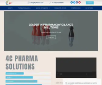 4Cpharma.com(4C Pharma Solutions) Screenshot