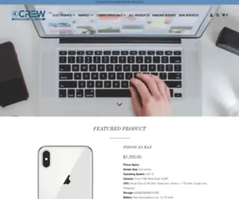 4Crew.com(4 Crew Electronics) Screenshot