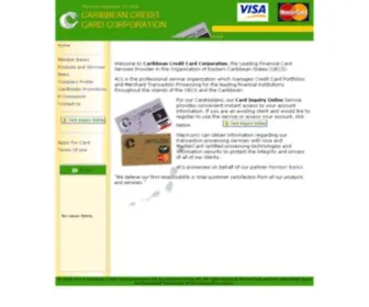 4Csonline.com(Caribbean Credit Card Corporation Ltd) Screenshot