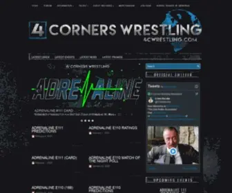 4Cwrestling.com(Est) Screenshot