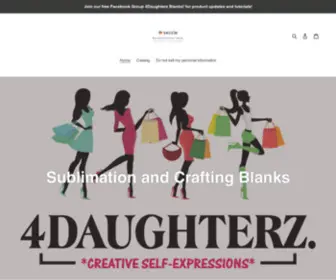 4Daughterzblanks.com(4Daughterz Blanks) Screenshot