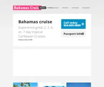 4Daycruise.com(Bahamas cruise) Screenshot