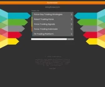 4Dayforex.com(4DayForex System) Screenshot