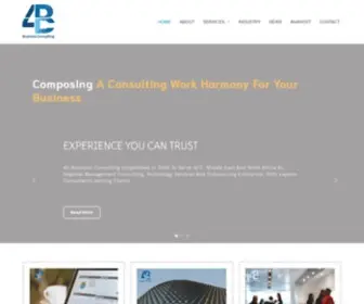 4DBC.net(Composing A Consulting Work Harmony For Your Business) Screenshot