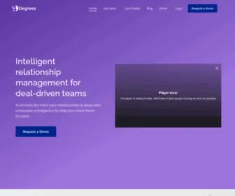 4Degrees.ai(The Intelligent CRM For Relationship) Screenshot
