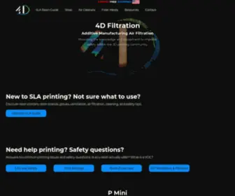 4Dfiltration.com(4D Filtration) Screenshot