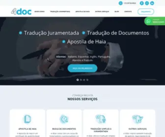 4Doc.net(Tradução Juramentada e Apostilamento de Haia) Screenshot