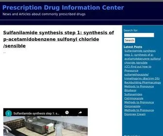 4Drugs.net(Prescription Drug Information Center) Screenshot