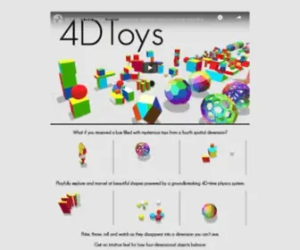 4Dtoys.com(4D Toys) Screenshot